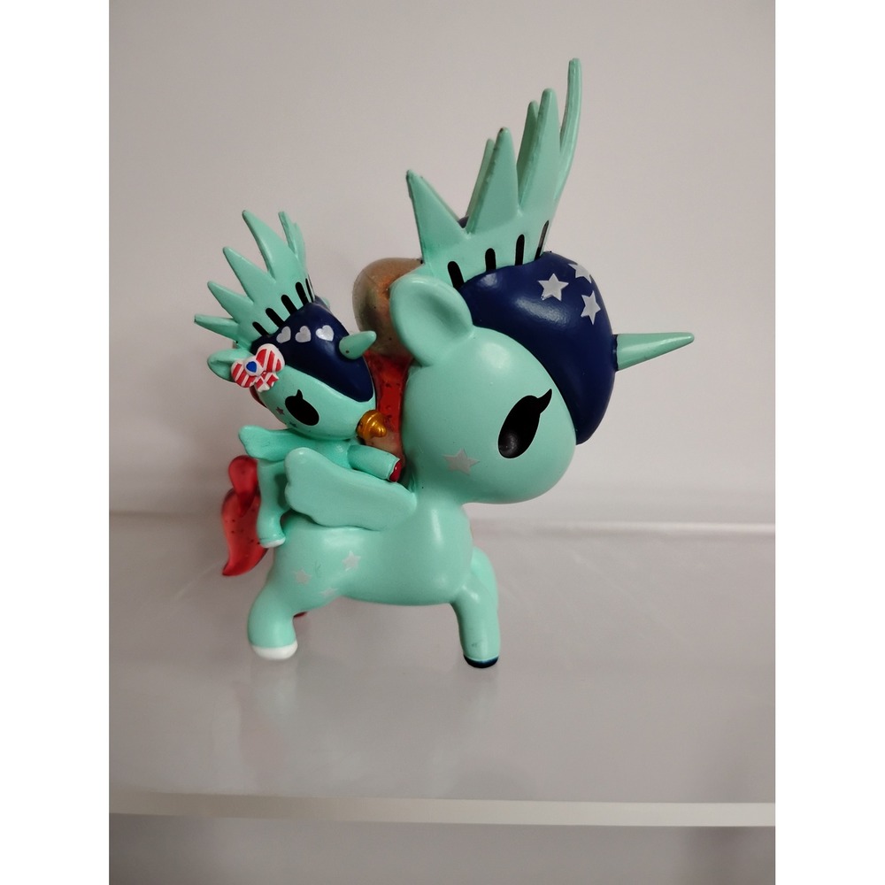 Tokidoki Unicorno Liberty Statue of Liberty Mint Green Vinyl Figure